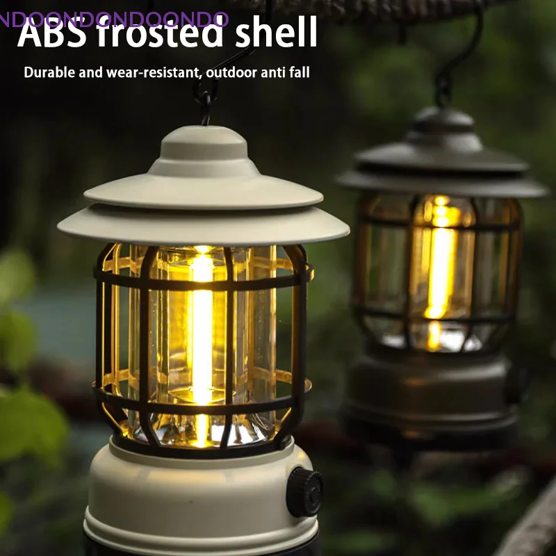 Camping Light Solar-Powered Long-Lasting Rechargeable Portable Lighting Lamp