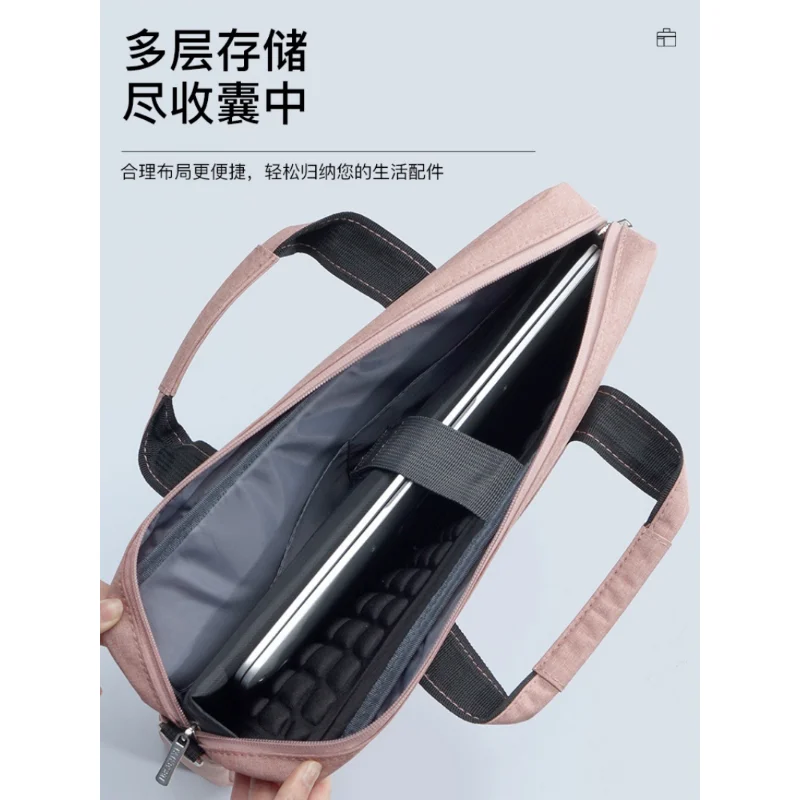 Shockproof Laptop Bag 12 13.3 Inch Lady Man Sleeve Case for  Handbag Briefcase