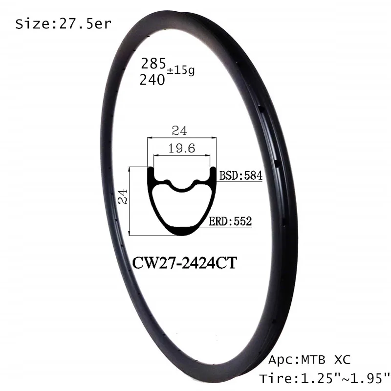 230g Only Neweset mtb bike XC carbon rims 29er/27.5er/26er ultralight cross country mountain bicycle wheel 24mm width 24mm depth