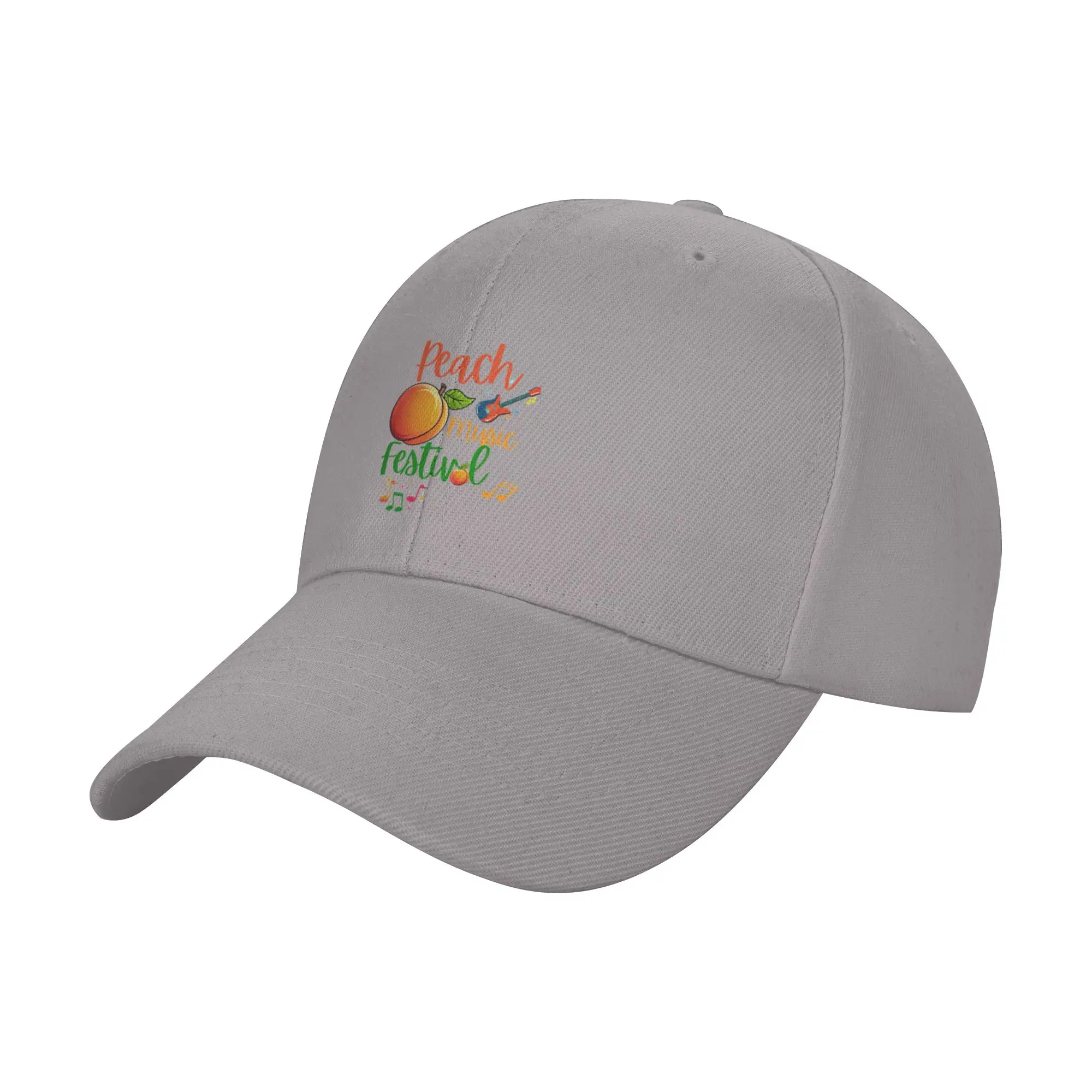 Hot Sale Summer Camp Music Festival 3 Baseball Cap  One Size Fits All Cap Women's  Short Trip Cap Women's