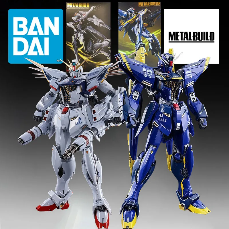 Оригинальные коллекционные модели Bandai METAL BUILD F91 Gundam и Харрисон Мартин: Аниме-фигурки для подарка на Рождество