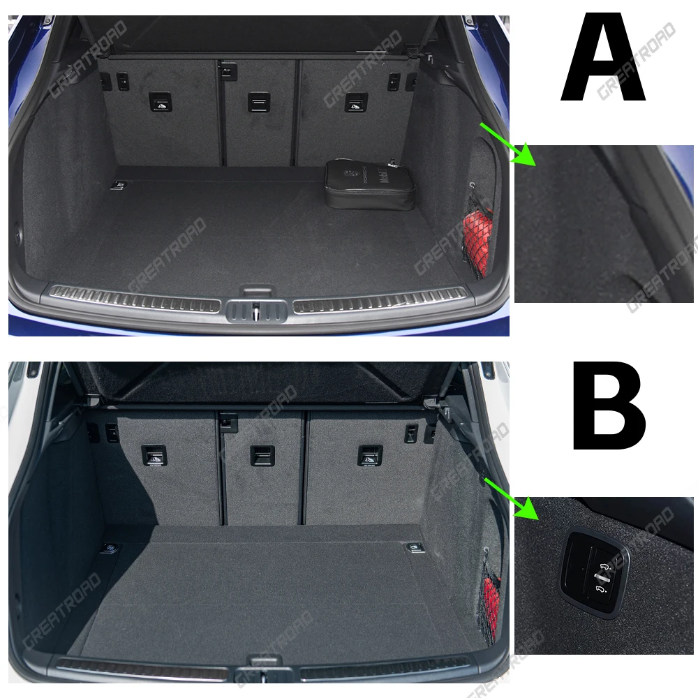 

GREATROAD для Porsche Macan 2014-2026, коврик для багажника с полным покрытием, автомобильный багажник, аксессуары для интерьера