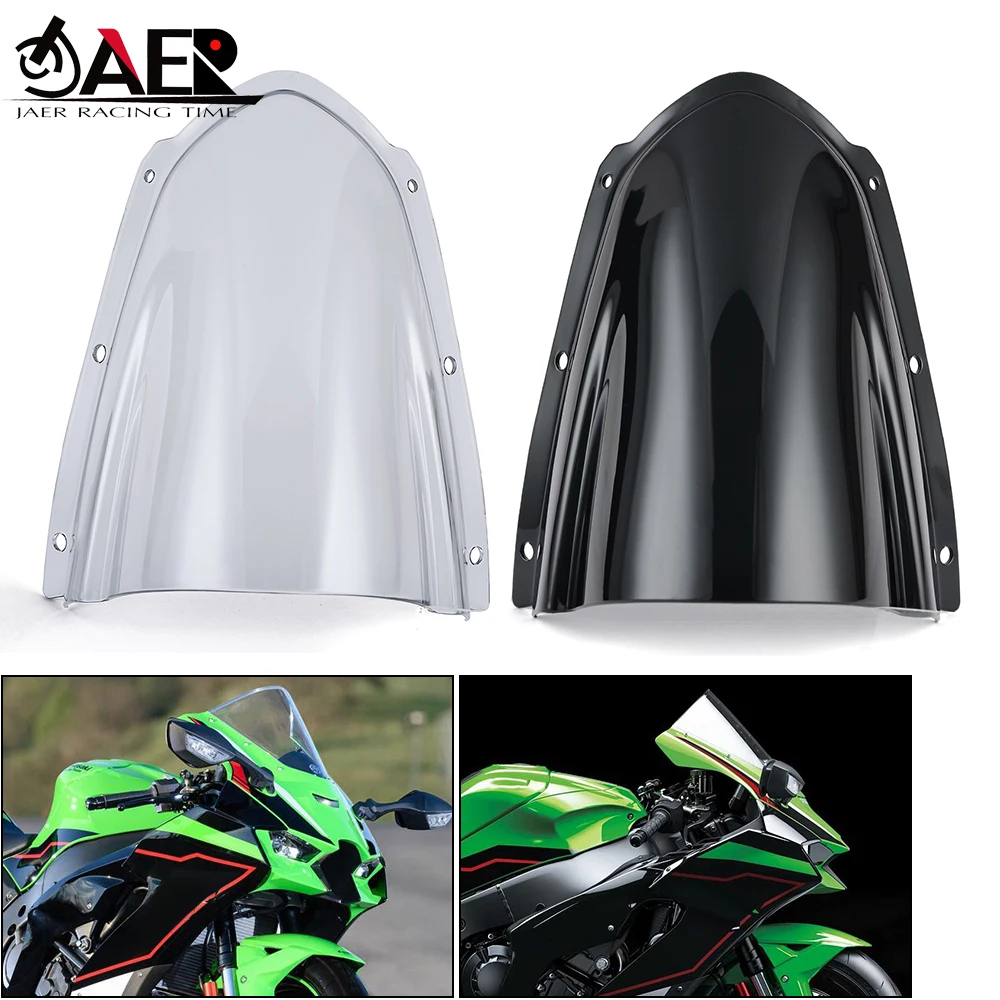 

Windshield ZX10R ZX10RR Windscreen for Kawasaki Ninja ZX-10R ZX-10RR ZX 10R 10RR 2021-2022 Deflector Protector Wind Screen