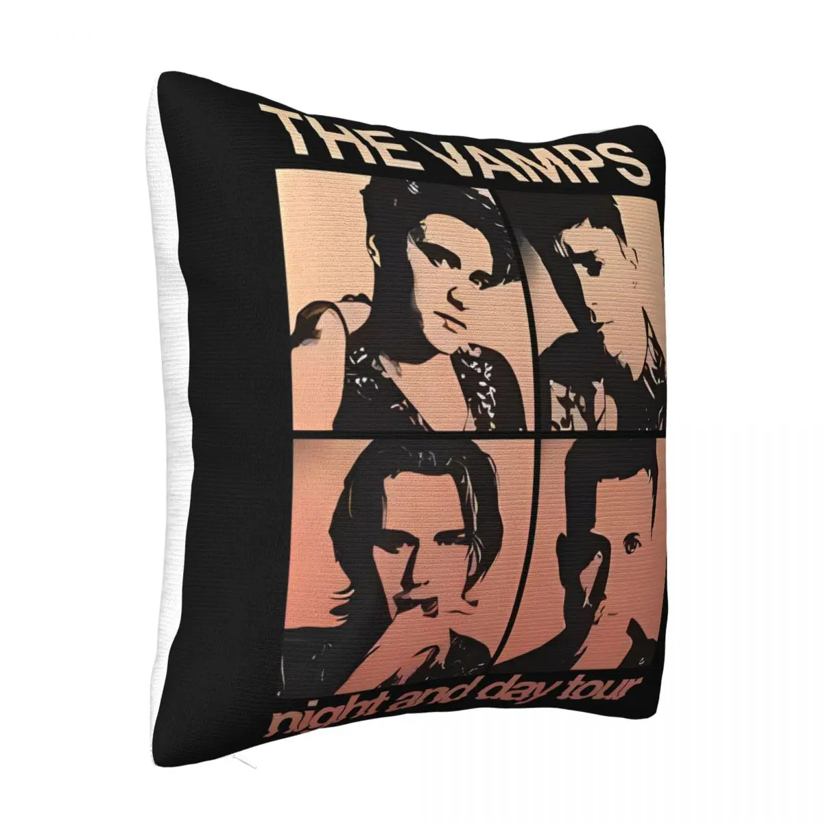 The Vamps Band Night Day Tour Cushion Pillowcase 40X40 Anime Body Pillow Case Pillow Case Pillow Cover