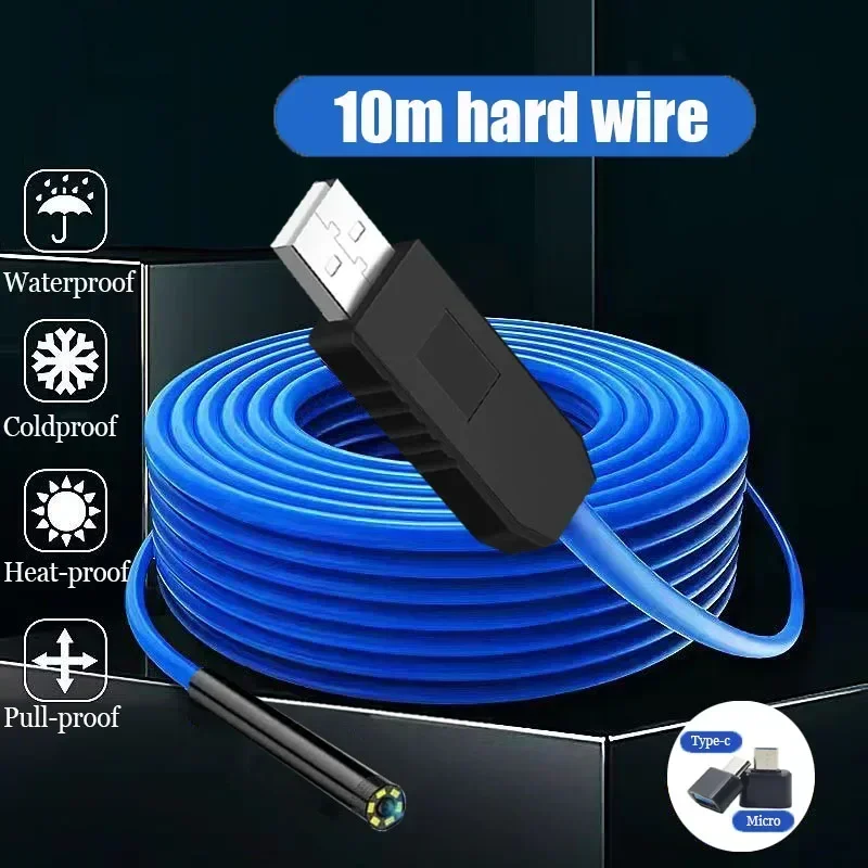 

Usb-камера-эндоскоп с портом micro usb type-c