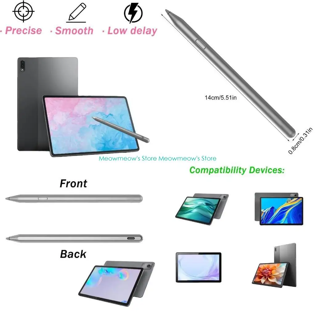 

W91A Ergonycic Pen для Tab Pen AP500U Tab Точное управление стилусом письма