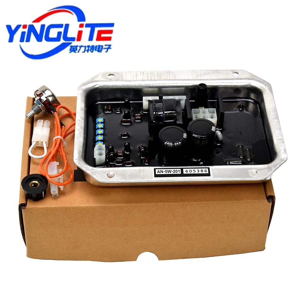 AN-5W-201 Diesel Genset Automatic Voltage Regulator AVR AN-5W-201 Automatic Voltage Regulation Board Diesel Genset Accessories