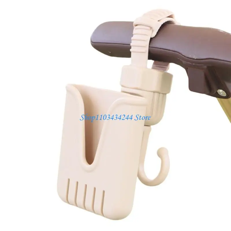 

Многофункциональная детская коляска аксессуары двойной крючок и вращающаяся подставка для телефона для легких покупок и ходьбы