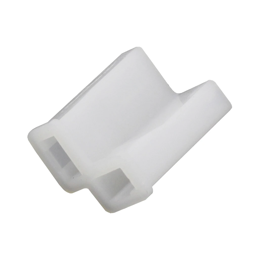 5Sets 6.3 Series White Nozzle Modification Plug-in PA66 Right Angle Connector with Terminals DJJ7021-6.3-21 for Automotive Wirin