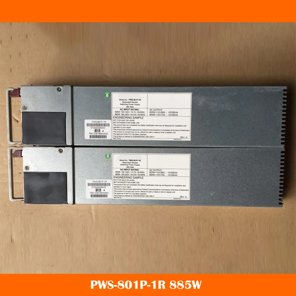 

Server Power Supply For Supermicro PWS-801P-1R 885W Fully Tested