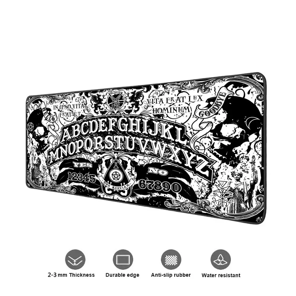 Ouija Mouse Pad Mouse Pad Extended Gaming Keyboard Mats Large 90x40cm XXL Gamer Mousepad