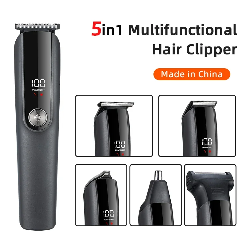 Youpin Hair Clippers for Men Professional Barber Clippers and Trimmer Set Cordless Hair Clippers for Barbers Haircut Kit