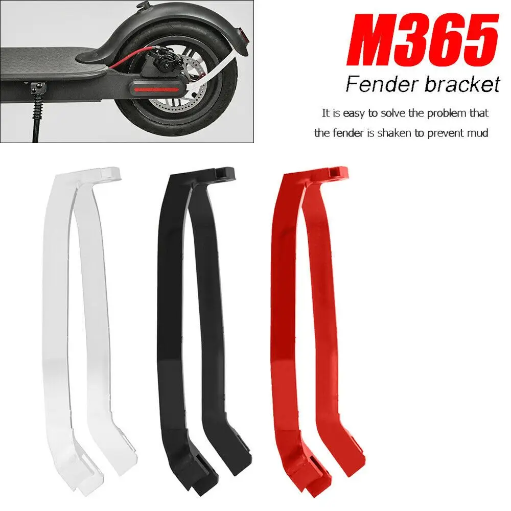 หลายสีสําหรับ Xiaomi M365 สกู๊ตเตอร์ Fender รองรับ Mudguard Bracket