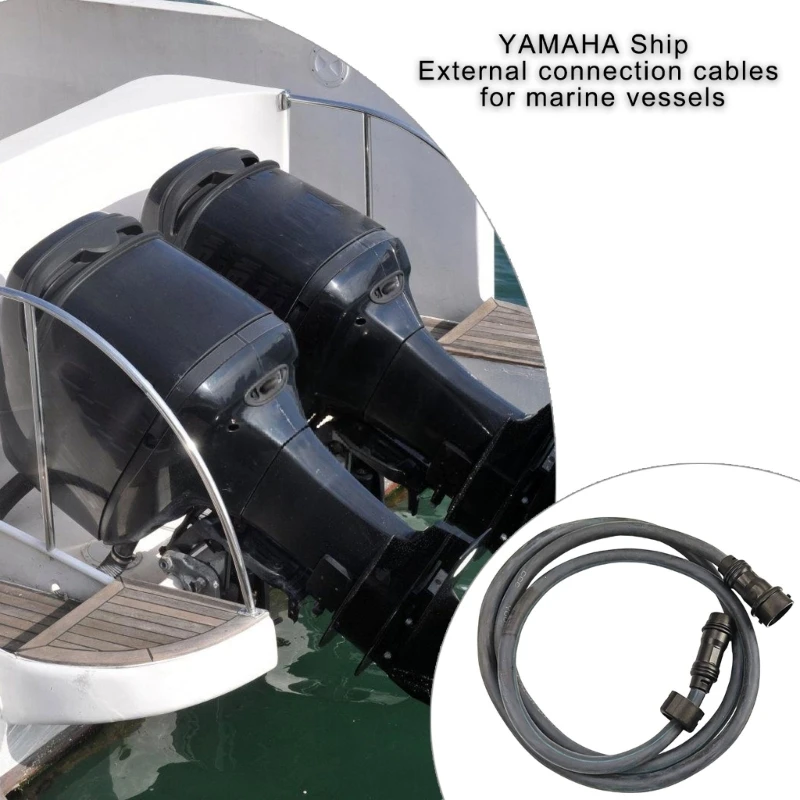 

2 Meter 10 Leader Marine Cable Reinforced PVC Sheathing For Strengthened Vessel Control Structure Stability