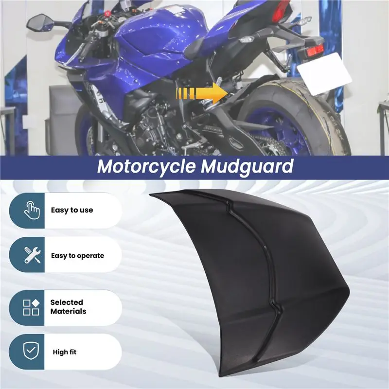 Motorcycle Accessories Rear Fender Rear Mudguard Extender For YZF-R1 R 1 YZF R1 2015- 2024 2023 2022 2021