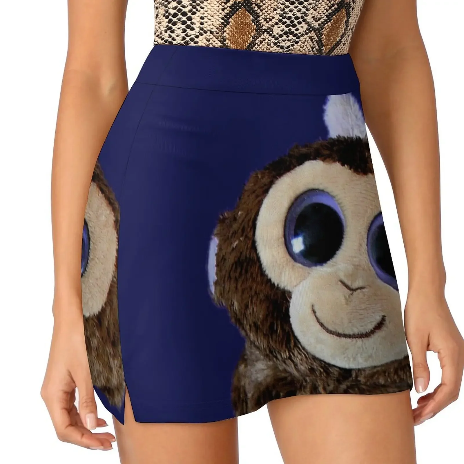 

Cheeky Monkey tee Mini Skirt Short skirts women's skirts trend 2025 Woman skirt