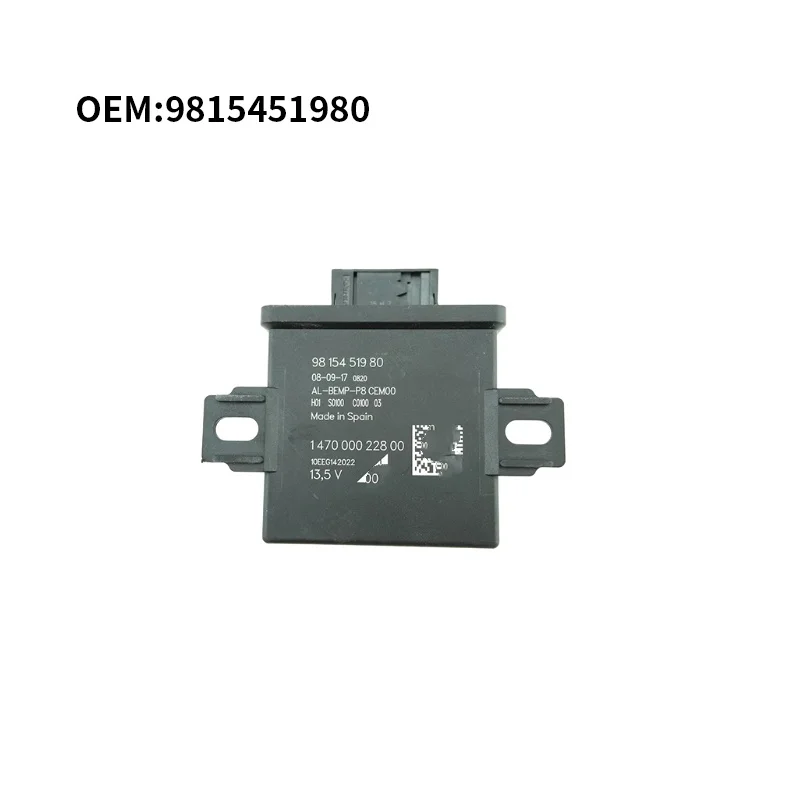 

9815451980 Original new headlight control wooden block headlight electronic controller Electronic module For Peugeot 4008 5008