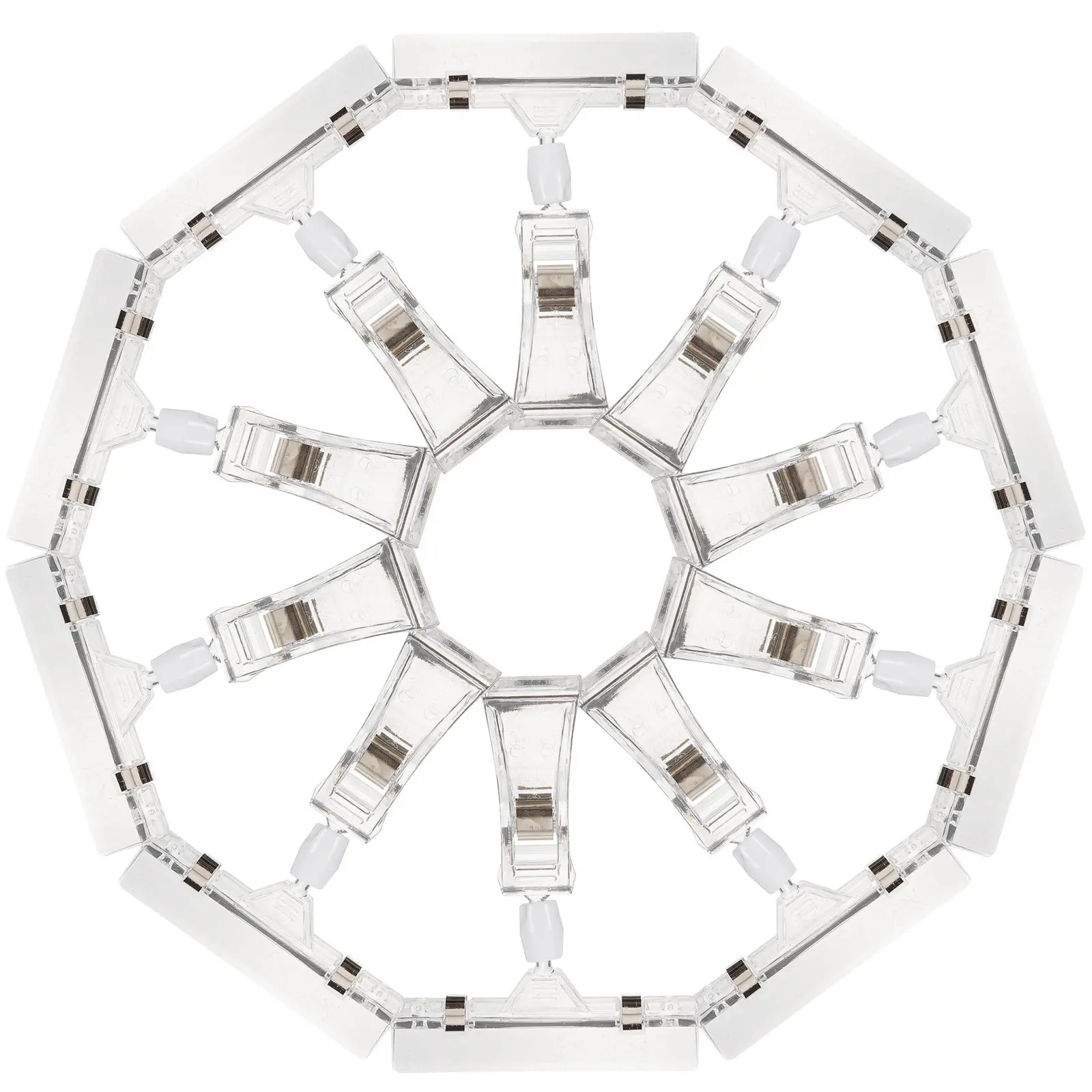 

10 шт. зажимов для этикеток, сверхпрочные держатели для табличек с регулируемой длиной, для ценников, рекламы, декора рабочего стола, фотографий