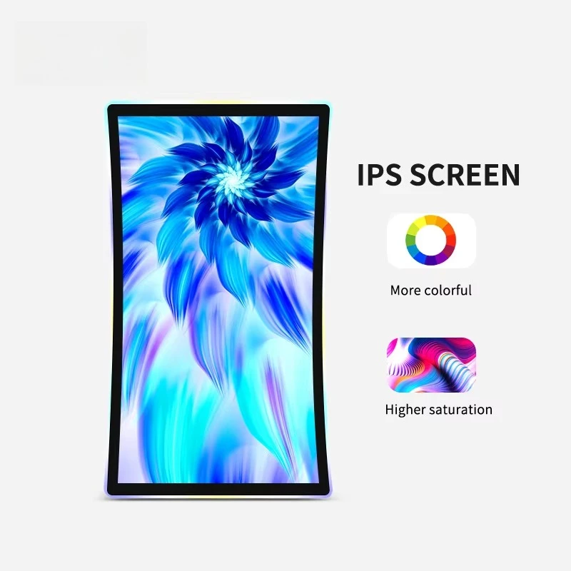 32-Zoll-LCD-Touch-Industrie-Spieldisplay mit gebogenem Bildschirm