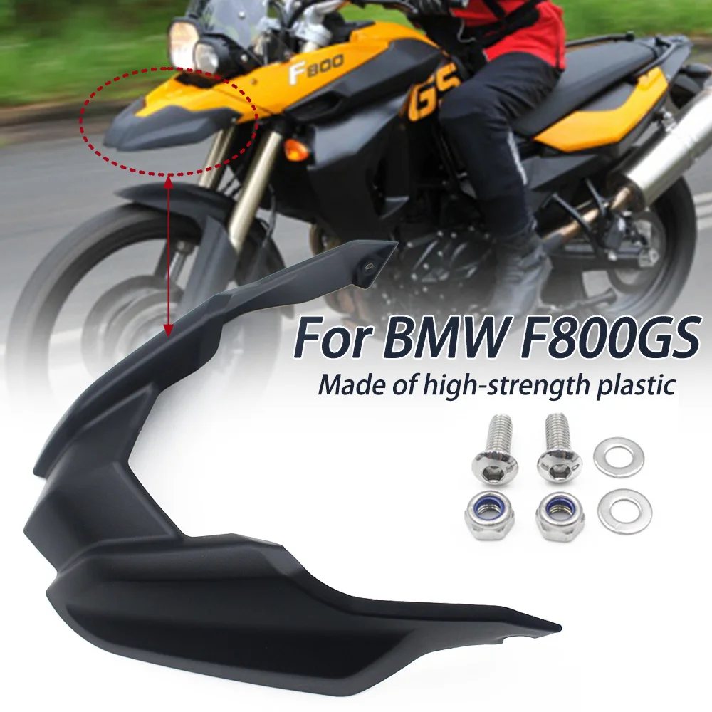 

Motorcycle Front Fender Beak Fairing Cowl Extension Wheel Extender Cover For BMW F800GS F 800 GS F800 2008 2012 F650GS 2008 2013