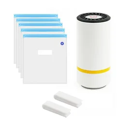 Rechargeable air pump vacuum compression bag USB electric pump office consumables vacuum bag storage bag moisture proof and dry