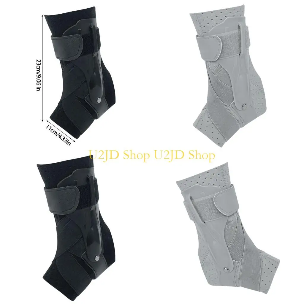 

U2JD фиксатор лодыжки для вывихнутой лодыжки, быстрая шнуровка для поддержки лодыжки, воздушная ткань, крутой стабилизатор для