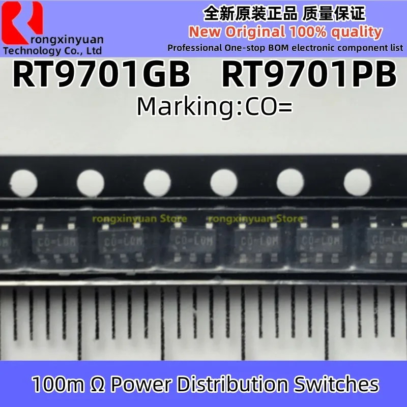 Rt8059gj5 bq,rt8059pj5,rt8059 rt9701gb co rt9701pb rt9701cb rt9701cb rt9701 SOT23-5,新しい100% 品質,50個