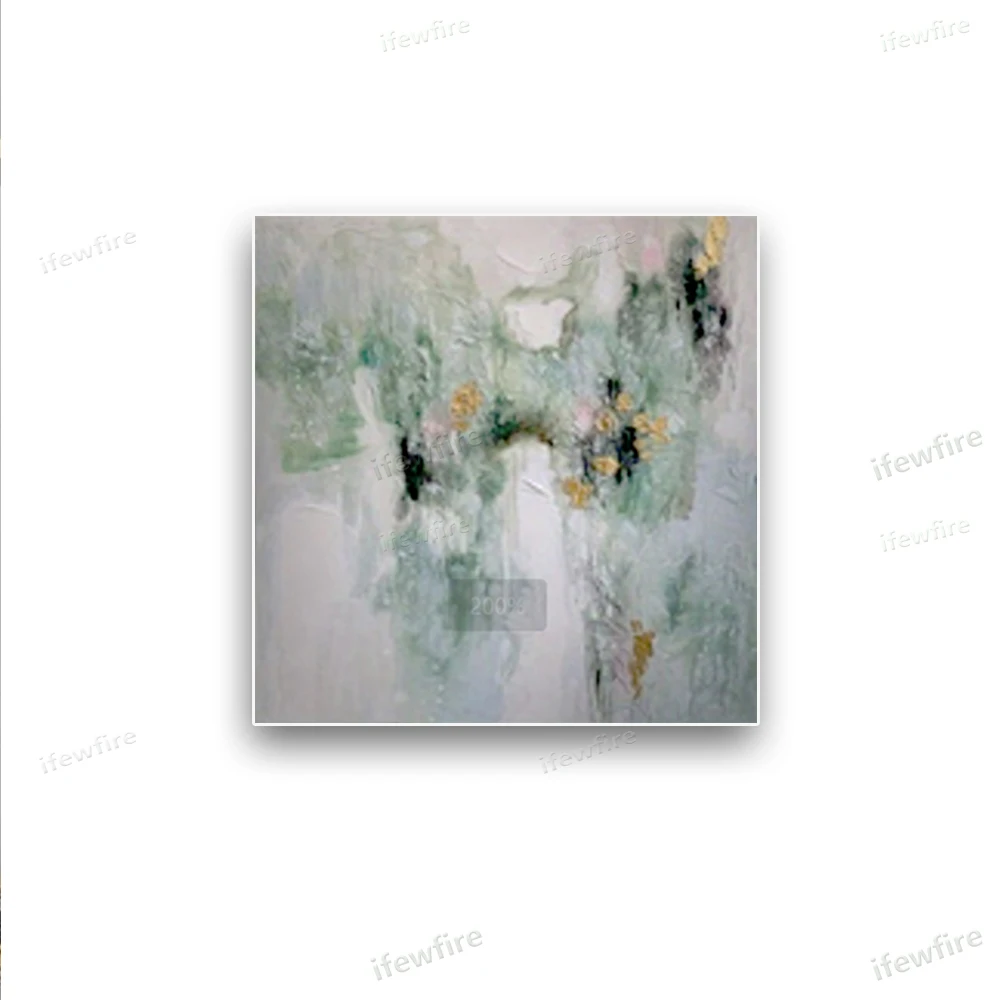 

Large Original Handmade Abstract Oil Painting Gold Silver Texture Canvas Poster Decor Living Room Mural Wall Art Picture Artwork