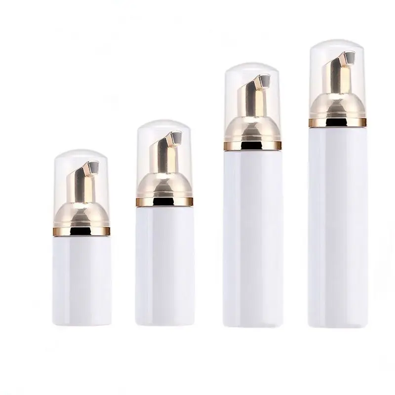 

30Pcs Foaming Bottle 50Pcs 100ML PET White Soap Mousses Liquid Dispenser Froth Shampoo Lotion Bottling Cosmetic Foam Pump Bottle