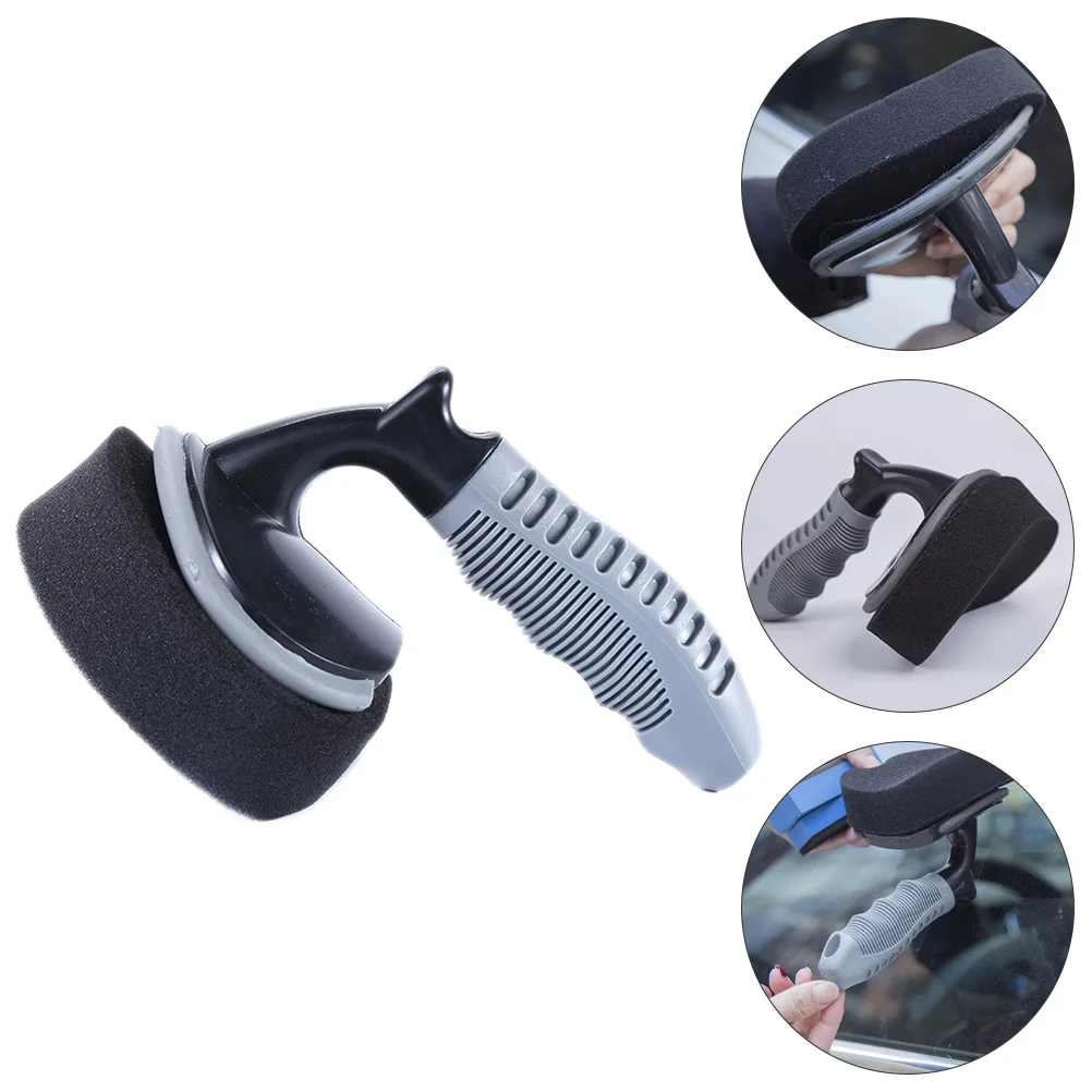 Wax Brush on Tire Car Sponge Waxing Replacement WASH Plastic Cleaning Tool Cars