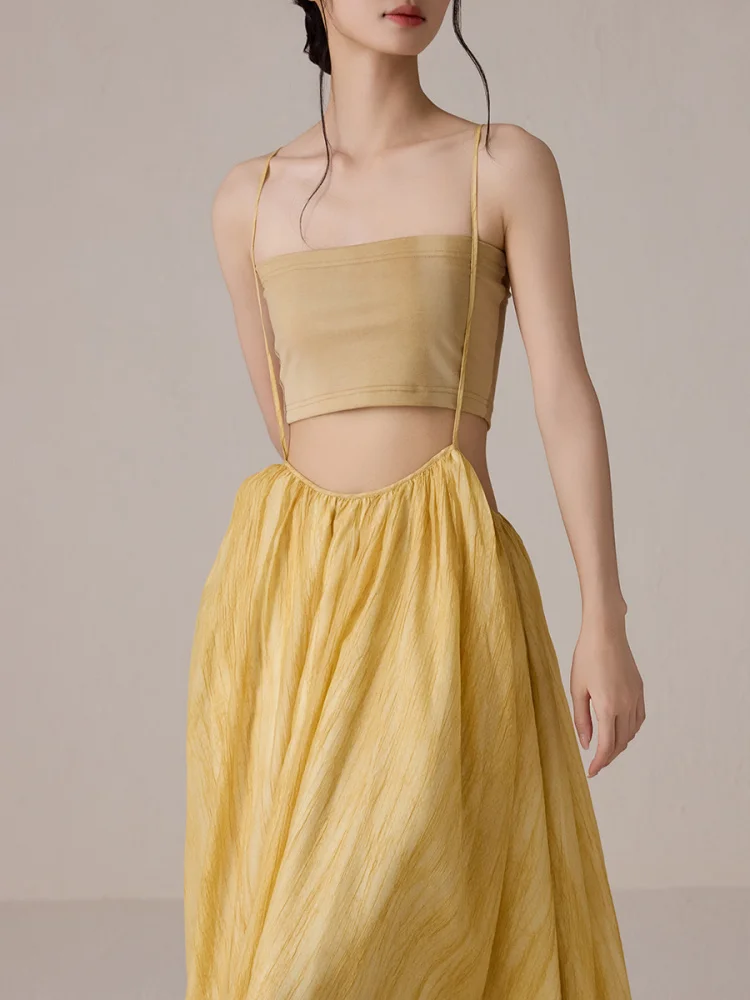 

ONMOON Spring Summer Slim Fit Knitted Strapl Tube Top Women's Versatile Basic Sexy Wrap Chest irt ort Length Print