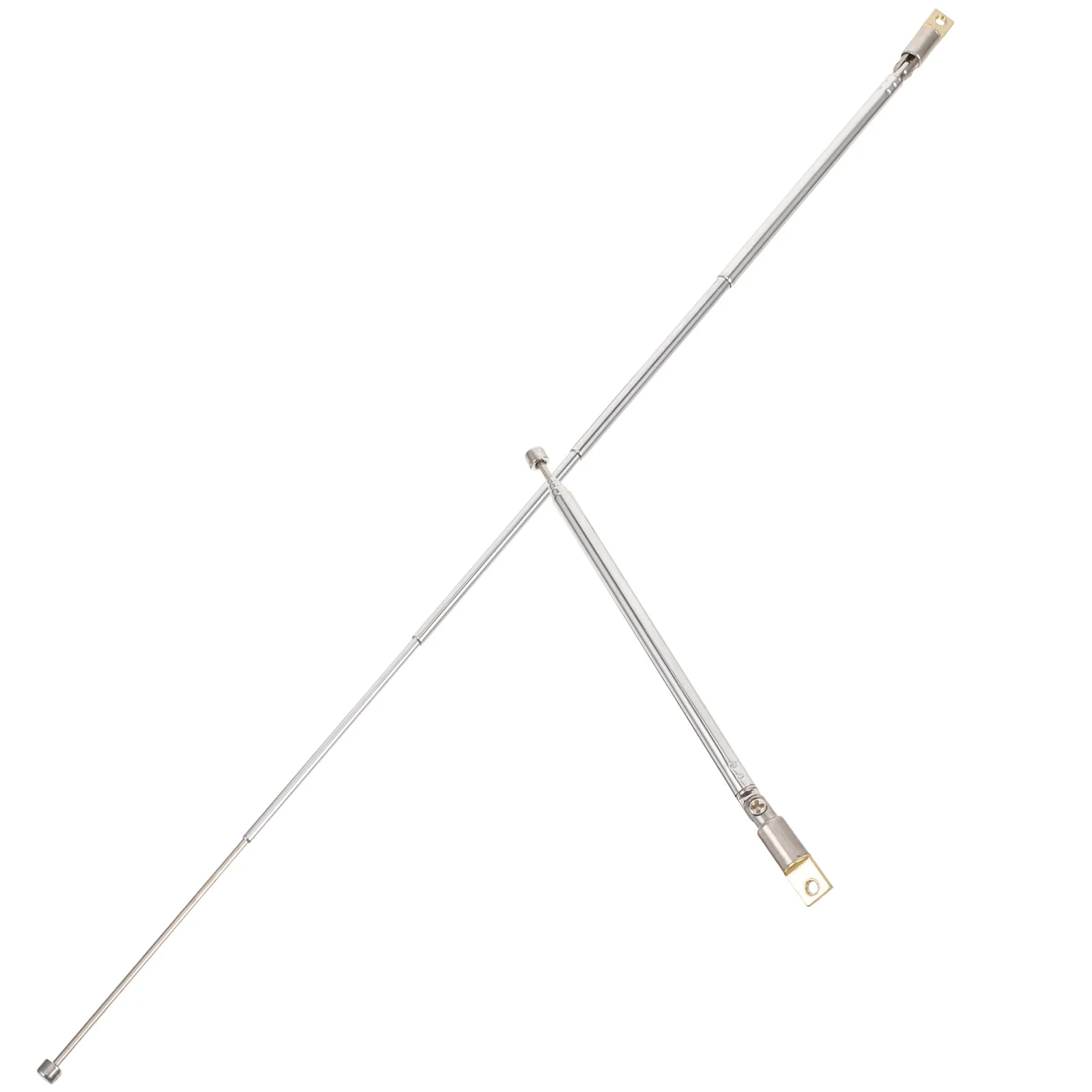 

2pcs Telescopic Antenna Replacement For Home Radio Remote Control Adjustable Length Durable Iron Universal Antenna Accessory