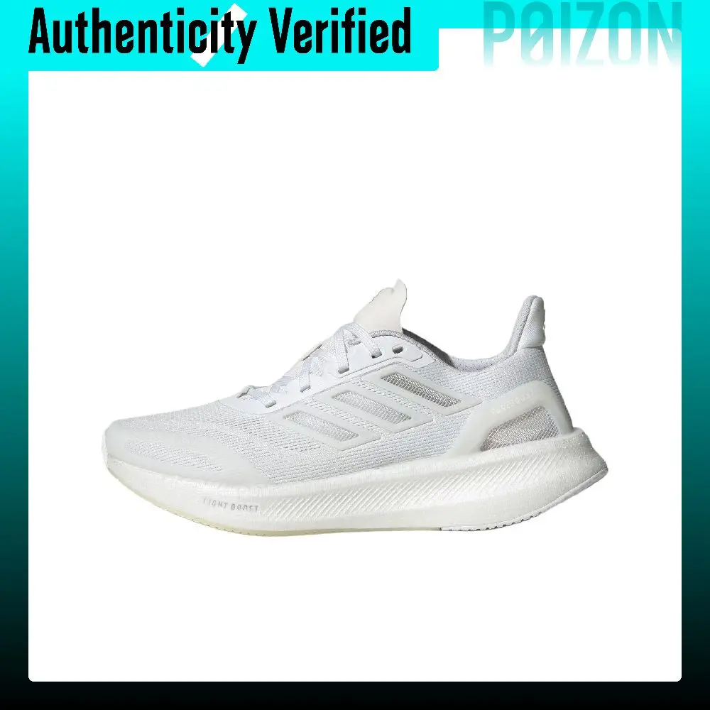 Adidas PUREBOOST 5 Slip Resistant Rebound Casual Running Shoes Women's White JP6678