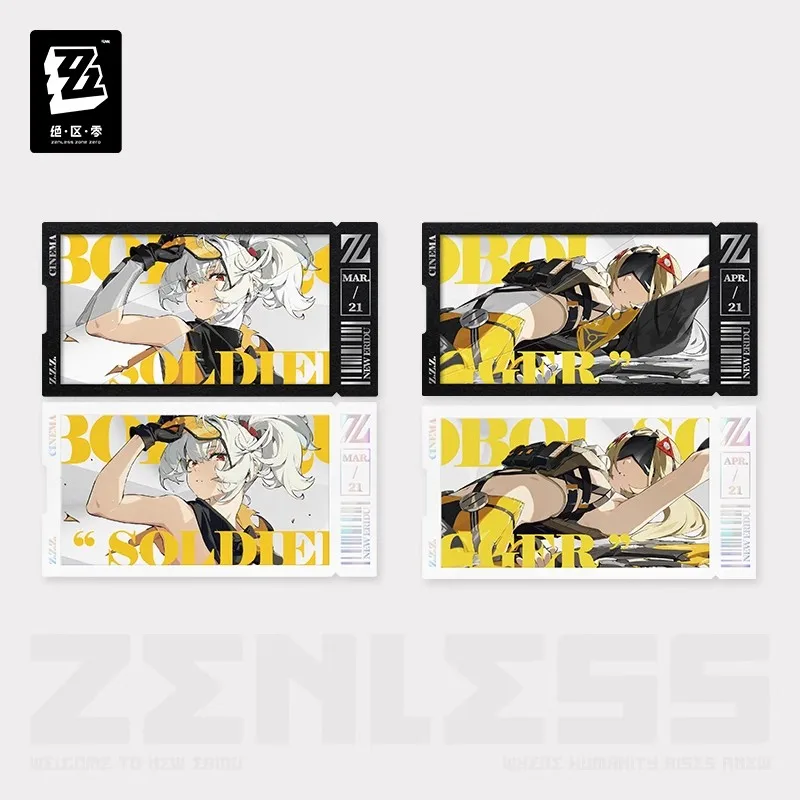 

Официальный miHoYo Zenless Zone Zero Picture Series, набор карточек для коллекции Oboles Team, оригинальные аксессуары для аниме-игр