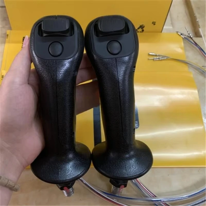 For Bobcat 17 20 25 27 Doosan 17 Excavator Joystick Handle Glue Handle Assembly Electronic Control Handle Glue