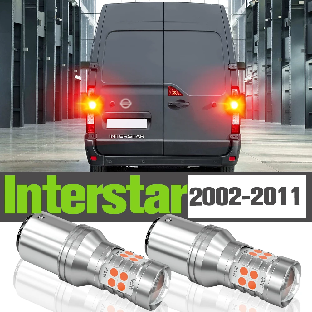 

2x LED Brake Light Accessories Lamp For Nissan Interstar 2002-2011 2003 2004 2005 2006 2007 2008 2009 2010