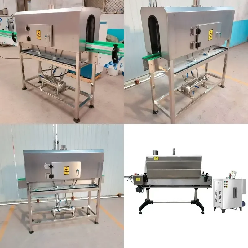 2026 hot sale High Quality Steam Shrink Tunnel with Steam Generator