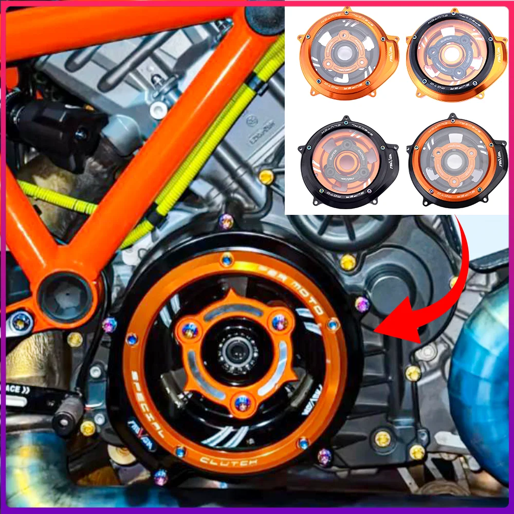 Engine Clutch Guard Cover For KTM 1290 Super Duke R GT 1290 Adventure R S T 2015-2026 1050 1090 1190 Adv/R 2020 2021 2022 2023