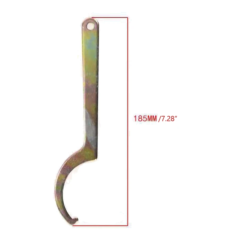 Đa Năng Giảm Xóc Điều Chỉnh Cờ Lê C Cờ Lê Móc Cờ Lê Sinh Tồn Cờ Lê Dụng Cụ Cho Xe Máy ATV Xe Đạp Thép