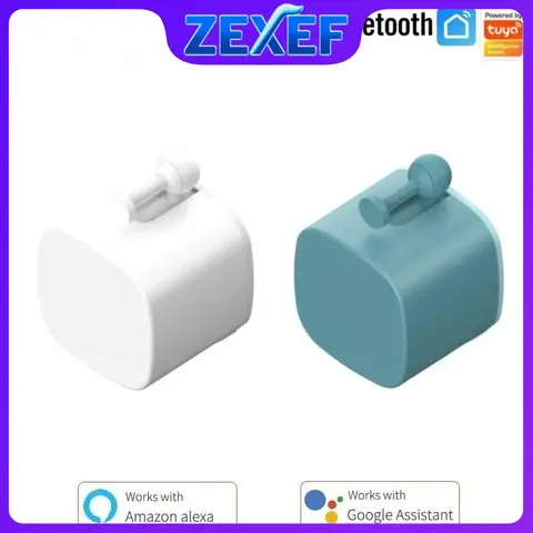 ZEXEF Tuya Zigbee 스마트 Fingerbot 스위치 봇 원격 차고 커튼 버튼 Alexa Google 홈이있는 로봇 원격 제어 장치
