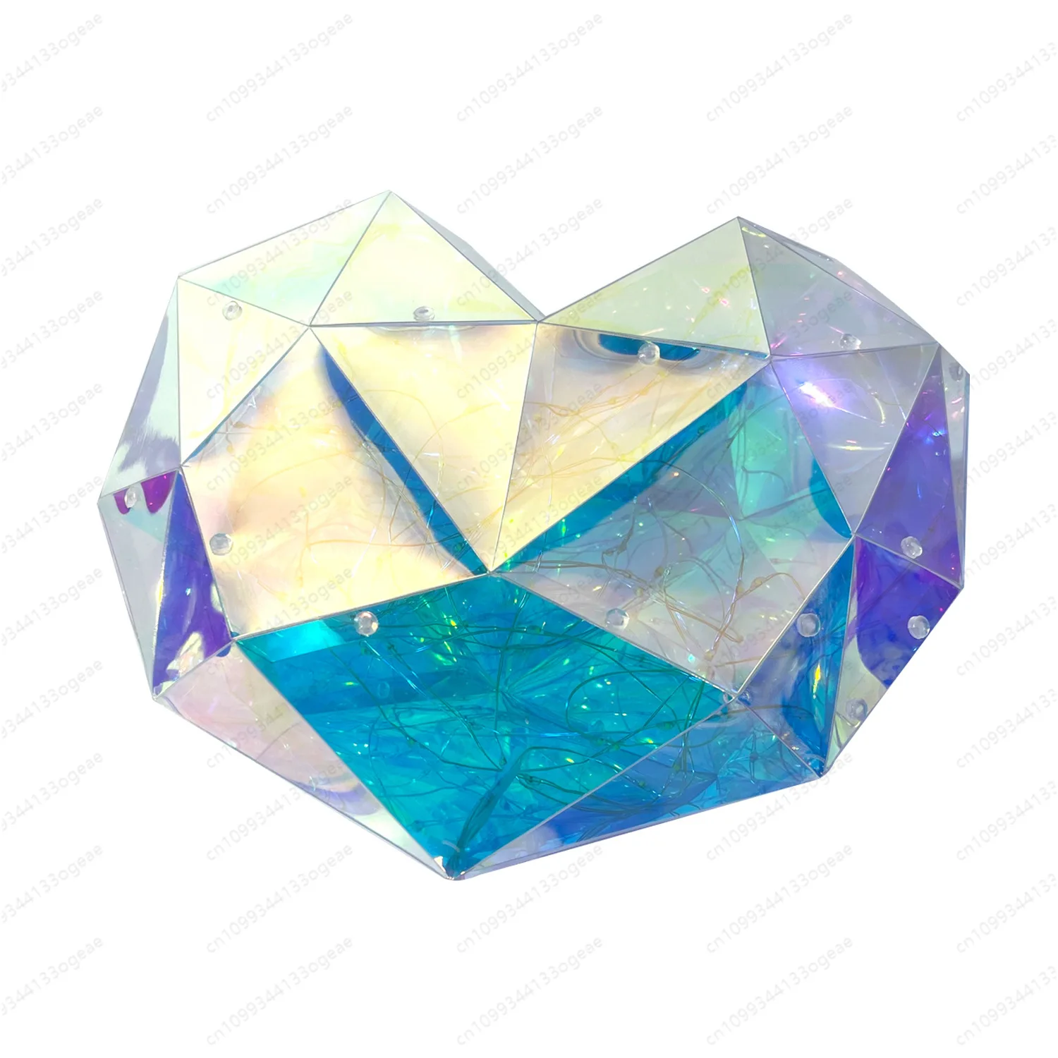 Symphony love lanterns confession wedding scene atmosphere set Valentine's Day cultural tourism night scene PET color