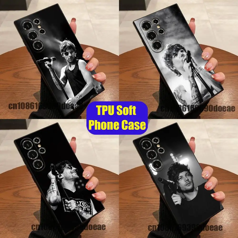 For L-Louis T-Tomlinson Phone Case For Samsung S23,S24,S26,S25,S22,S30,S21,Ultra,Plus,Fe,Lite Custom Soft Cover