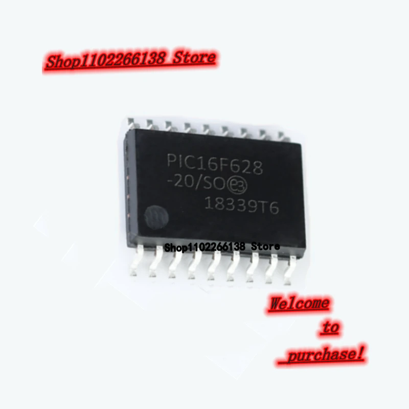 PIC16F628-20/SO PIC16F628 SOP-18 Chip IC 1pcs/lot