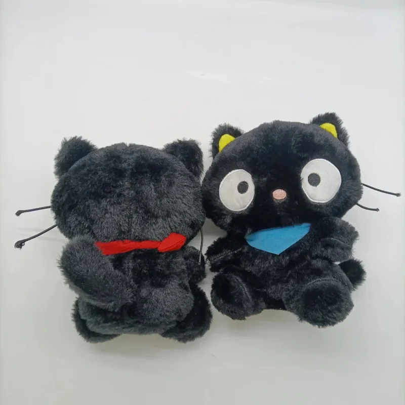 1/2pcs 25cm Japanese Anime Chococat Plush Ghibli Black Jiji Cat Doll Kawaii Black Cat Soft Stuffed Animal Plushie Doll Toys Gift