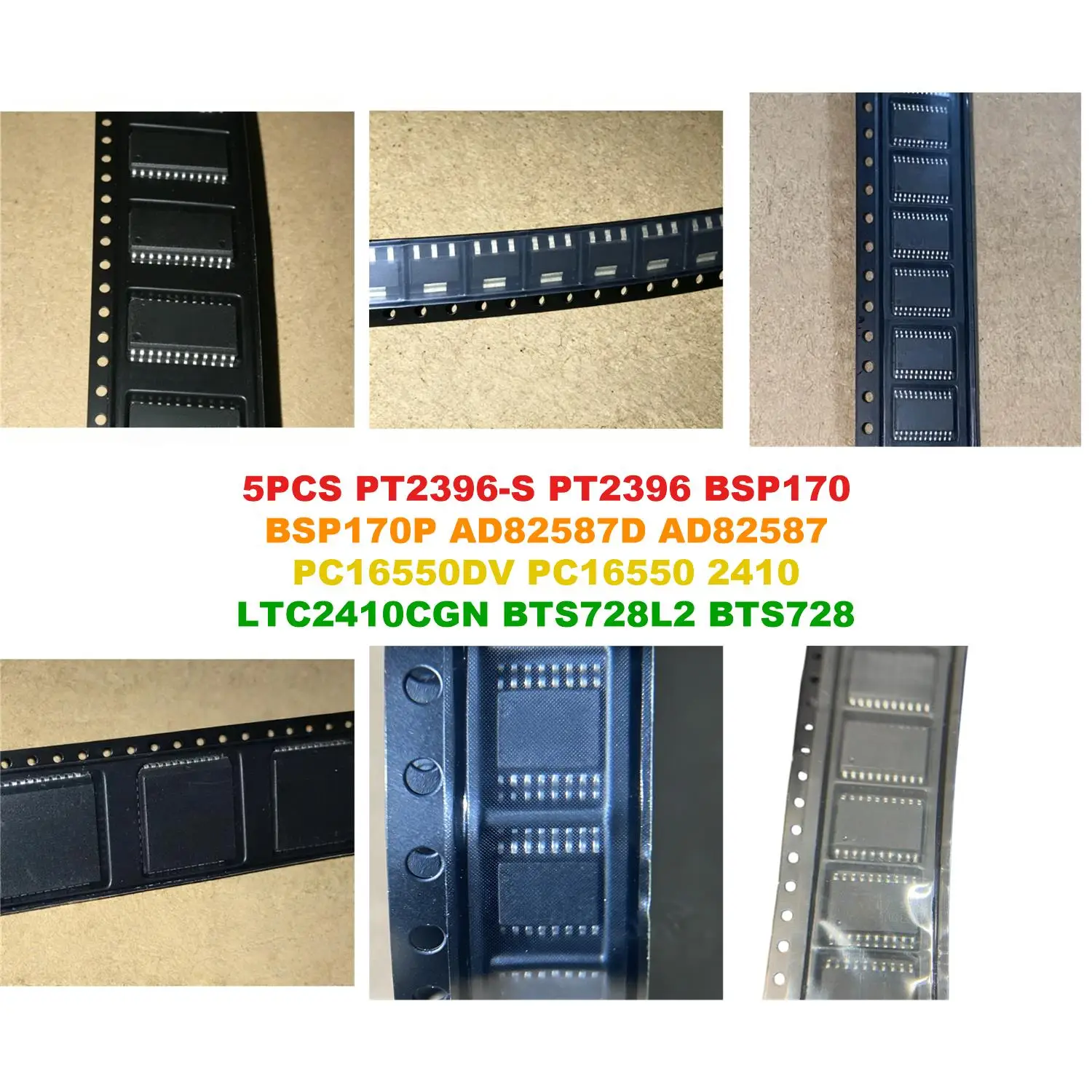 PT2396-S PT2396 BSP170 BSP170P AD82587D AD82587 PC16550DV PC16550 2410 LTC2410CGN BTS728L2 BTS728