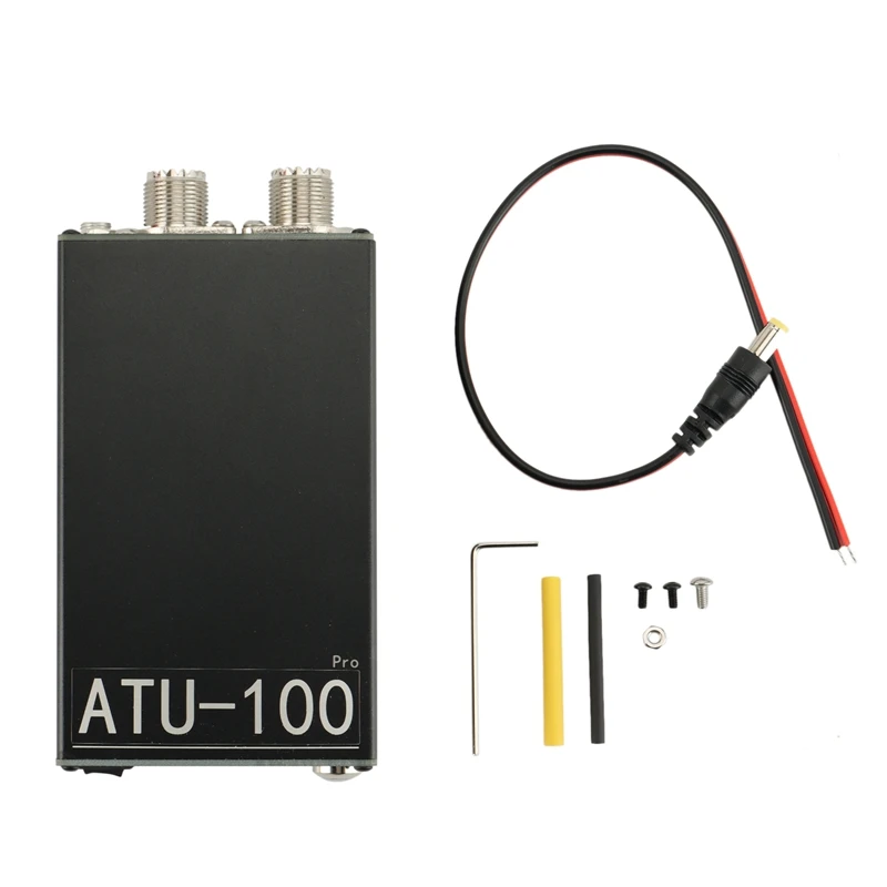 

ATU-100 PRO Automatic Antenna Tuner 1.8Mhz-30Mhz OLED Display Battery Inside For 10W To 100W Shortwave Radio Station