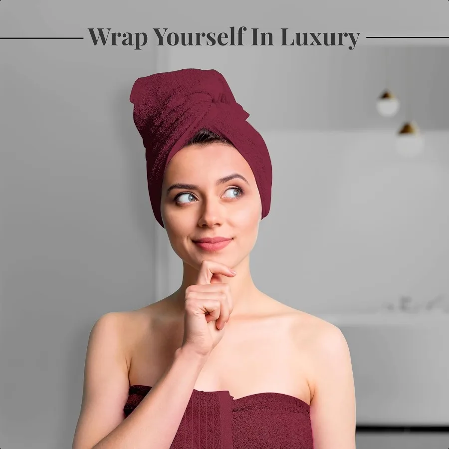 Pacote de 4 toalhas de banho extra grandes 30 x 60 polegadas 100 algodão maior peso mais leve mais rápido para secar, macias e absorventes perfeitas