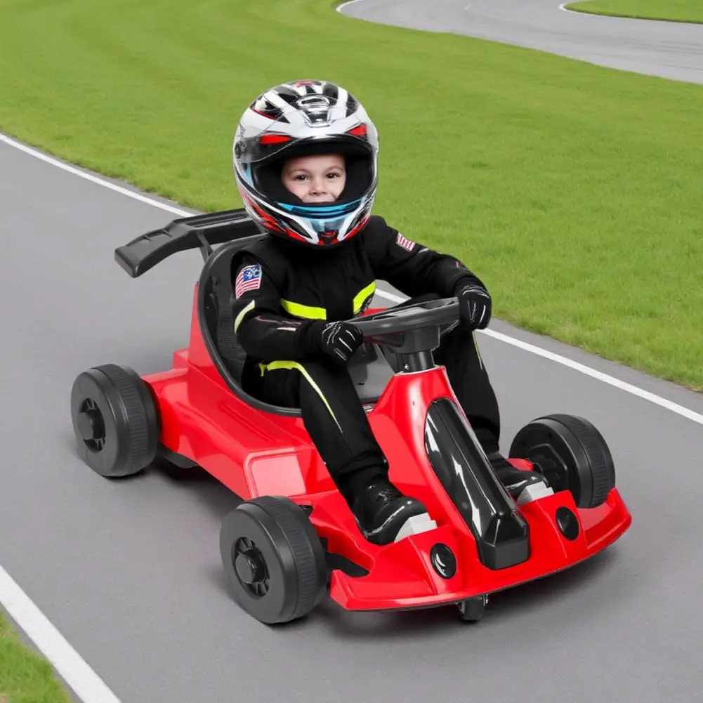 Mini siège unique enfants hors route dérive Karting Go-karts course électrique Go Kart pour enfants avec ceinture de sécurité, jouet électrique