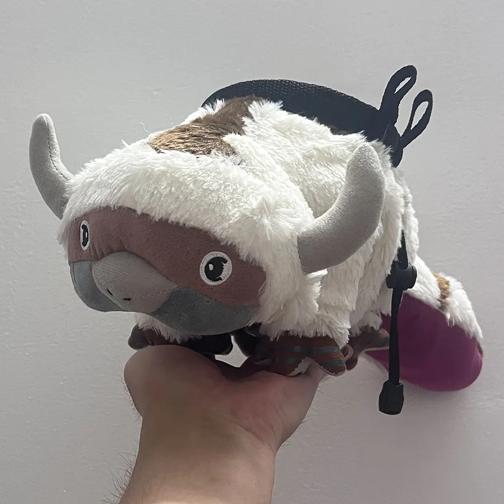 Appa Bolsa de tiza de escalada en roca de felpa Bolsa de polvo de magnesio para escalada en roca