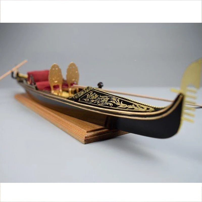 

1/20 Wedding Gondola W004 Wooden Boat Model Kit Yacht Assembly Model Boat Wooden Toys